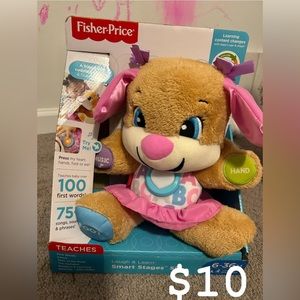 Fisher-Price learning bear